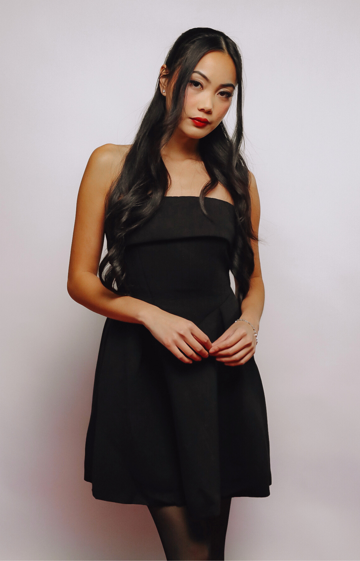 The Cora Strapless Mini Dress is the ultimate little black dress for every occasion. Made with stretchy fabric, and a chic, timeless design, it's perfect for date night, parties, and special events. Flattering and versatile, the Cora dress will have you looking effortlessly elegant anytime, anywhere.